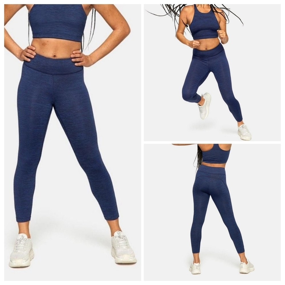 Outdoor Voices TechSweat 7/8 Leggings in Baltic
